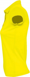 Рубашка поло женская Prescott Women 170, желтая (лимонная), арт. 6087.891 фото 3 — Бизнес Презент