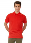 Рубашка поло Safran красная, арт. PU4090041S фото 4 — Бизнес Презент