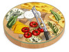Набор для сыра Rendezvous круглый, со стеклянной крышкой, арт. 825928p фото 3 — Бизнес Презент