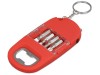 Брелок-открывалка с отвертками и фонариком Uni, софт-тач, красный, арт. 716321 фото 1 — Бизнес Презент