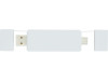 Mulan Двойной USB 2.0-хаб, белый, арт. 12425101 фото 2 — Бизнес Презент