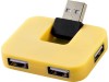 USB Hub Gaia на 4 порта, желтый, арт. 12359805 фото 1 — Бизнес Презент