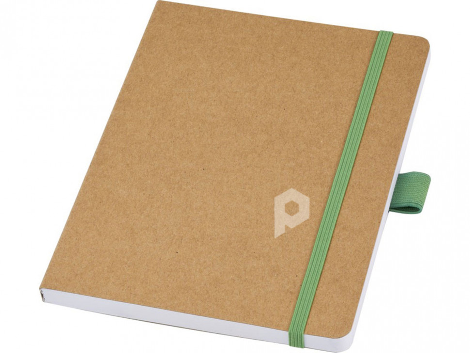 Блокнот Berk формата из переработанной бумаги, зеленый, арт. 10781561 фото 1 — Бизнес Презент