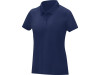 Женская стильная футболка поло с короткими рукавами Deimos, темно-синий, арт. 3909555XL фото 1 — Бизнес Презент