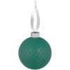 Елочный шар King с лентой, 10 см, зеленый, арт. 17602.90 фото 1 — Бизнес Презент
