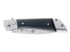 Нож складной Stinger, 90 мм (серебристый), материал рукояти: сталь, смола (чёрный), арт. 441154 фото 2 — Бизнес Презент