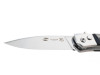 Нож складной Stinger, 90 мм (серебристый), материал рукояти: сталь, смола (чёрный), арт. 441154 фото 4 — Бизнес Презент