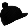 Вязаная шапка с козырьком Peaky, черная, арт. 16925.30 фото 2 — Бизнес Презент