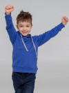 Толстовка с капюшоном детская Kirenga Kids, ярко-синяя, арт. 11147.441 фото 9 — Бизнес Презент
