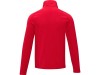 Мужская флисовая куртка Zelus, красный, арт. 3947421XS фото 3 — Бизнес Презент