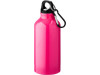 Бутылка Oregon с карабином 400мл, неоновый розовый, арт. 10000207 фото 1 — Бизнес Презент