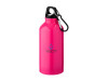 Бутылка Oregon с карабином 400мл, неоновый розовый, арт. 10000207 фото 3 — Бизнес Презент