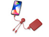 Портативное зарядное устройство BioPack c кабелем Mr. Bio, 5000 mAh, красный, арт. 965113 фото 4 — Бизнес Презент