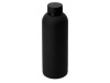 Вакуумная термобутылка Cask Waterline, soft touch, 500 мл, черный, арт. 813107 фото 1 — Бизнес Презент