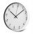 Пластиковые настенные часы  диаметр 30 см Carte blanche, белый