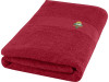 Хлопковое полотенце для ванной Amelia 70x140 см плотностью 450 г/м², красный, арт. 11700221 фото 4 — Бизнес Презент