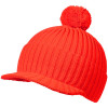 Вязаная шапка с козырьком Peaky, красная (кармин), арт. 16925.52 фото 1 — Бизнес Презент