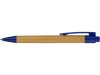 Ручка шариковая Borneo из бамбука, синий, черные чернила, арт. 10632201 фото 4 — Бизнес Презент