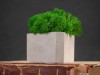 Кашпо бетонное со мхом (гама-циркон мох зеленый), QRONA, арт. 4500616 фото 7 — Бизнес Презент