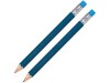 Набор Даллас: ручка шариковая, карандаш с ластиком в футляре, синий, арт. 52360.02 фото 1 — Бизнес Презент