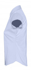 Рубашка женская с коротким рукавом Excess, голубая, арт. 17020219XS фото 3 — Бизнес Презент