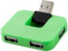 USB Hub Gaia на 4 порта, зеленый, арт. 12359803 фото 1 — Бизнес Презент