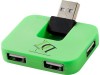 USB Hub Gaia на 4 порта, зеленый, арт. 12359803 фото 6 — Бизнес Презент
