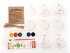 Набор для творчества Ёлочные игрушки-раскраски, арт. 21003 фото 3 — Бизнес Презент