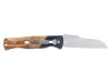 Нож складной Stinger, 105 мм (серебристый), материал рукояти: стеклопластик G10, древесина зебрано, арт. 441157 фото 3 — Бизнес Презент