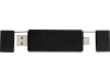 Mulan Двойной USB 2.0-хаб, черный, арт. 12425190 фото 2 — Бизнес Презент