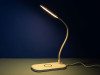 Настольный светильник с беспроводной зарядкой Nimble, 10 Вт, арт. 592101 фото 10 — Бизнес Презент