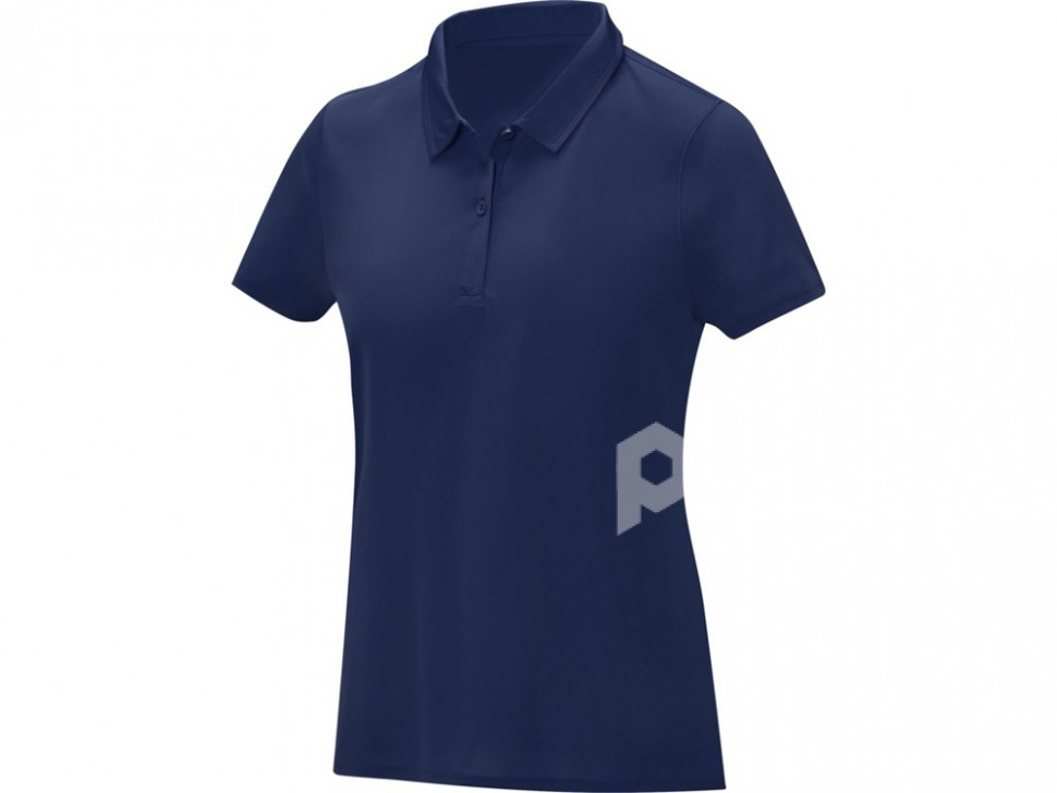 Женская стильная футболка поло с короткими рукавами Deimos, темно-синий, арт. 39095554XL фото 1 — Бизнес Презент