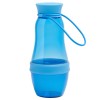 Бутылка для воды Amungen, синяя, арт. 7041.40 фото 5 — Бизнес Презент