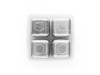GLACIER . Набор стальных кубов, серебряный, арт. 94252-107 фото 2 — Бизнес Презент