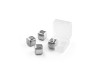 GLACIER . Набор стальных кубов, серебряный, арт. 94252-107 фото 4 — Бизнес Презент