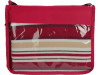 Плед в полоску в сумке Junket, красный, арт. 834721 фото 4 — Бизнес Презент