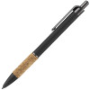Ручка шариковая Cork, черная, арт. 15331.30 фото 2 — Бизнес Презент