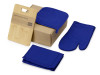 Подарочный набор с разделочной доской, фартуком, прихваткой, синий, арт. 700814.02 фото 1 — Бизнес Презент