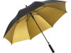 Зонт-трость Double face, черный/золотистый, арт. 100078 фото 1 — Бизнес Презент