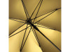 Зонт-трость Double face, черный/золотистый, арт. 100078 фото 2 — Бизнес Презент