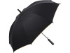 Зонт-трость Double face, черный/золотистый, арт. 100078 фото 6 — Бизнес Презент