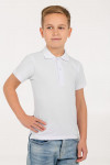 Рубашка поло детская Virma Kids, белая, арт. 11575.601 фото 4 — Бизнес Презент