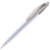 Ручка шариковая Bento, белая с серым, арт. 4708.11 фото 1 — Бизнес Презент