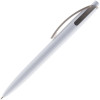 Ручка шариковая Bento, белая с серым, арт. 4708.11 фото 2 — Бизнес Презент