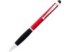 Ручка-стилус шариковая Ziggy синие чернила, красный/черный, арт. 10655703 фото 1 — Бизнес Презент
