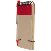 Блокнот на кольцах Eco Note с ручкой, красный, арт. 5596.50 фото 3 — Бизнес Презент