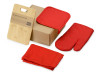 Подарочный набор с разделочной доской, фартуком, прихваткой, красный, арт. 700814.01 фото 1 — Бизнес Презент