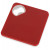 Подставка для кружки с открывалкой Liso, черный/красный