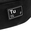 Поясная сумка с патчами «Химия состояний», черная, арт. 71405.30 фото 6 — Бизнес Презент