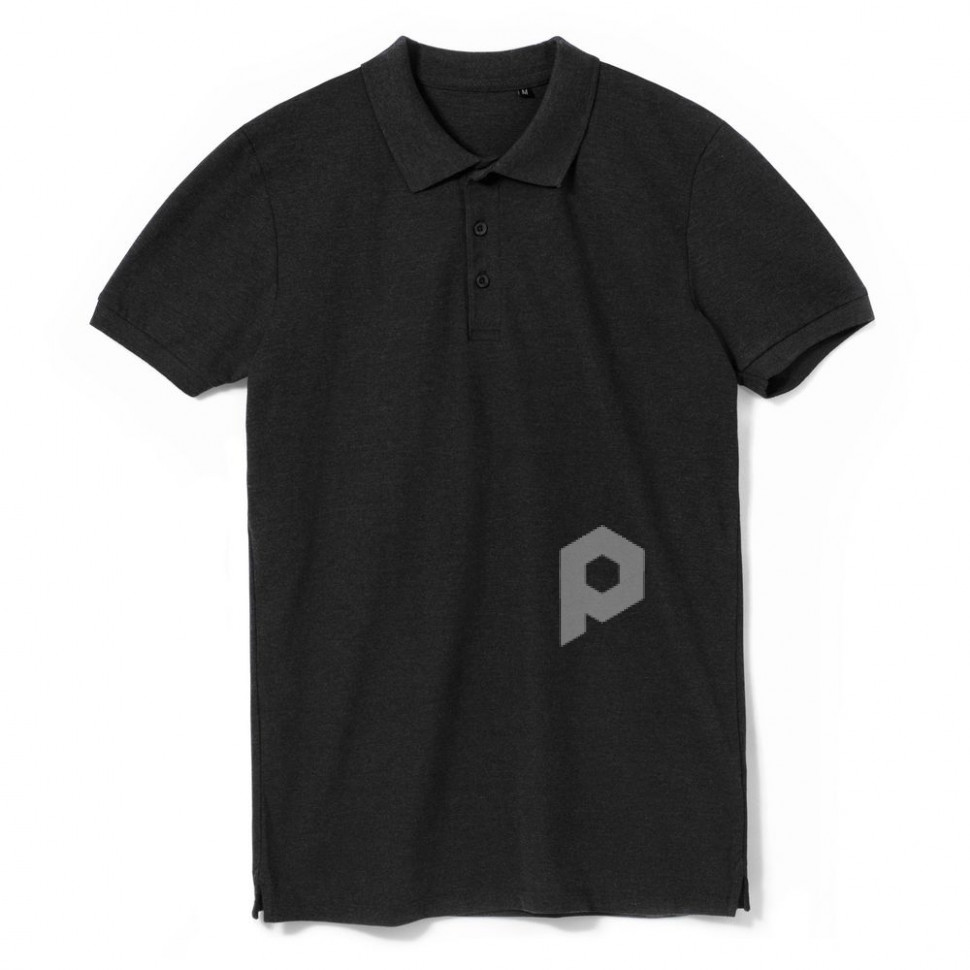 Рубашка поло мужская Phoenix Men, черная, арт. 01708312S фото 1 — Бизнес Презент